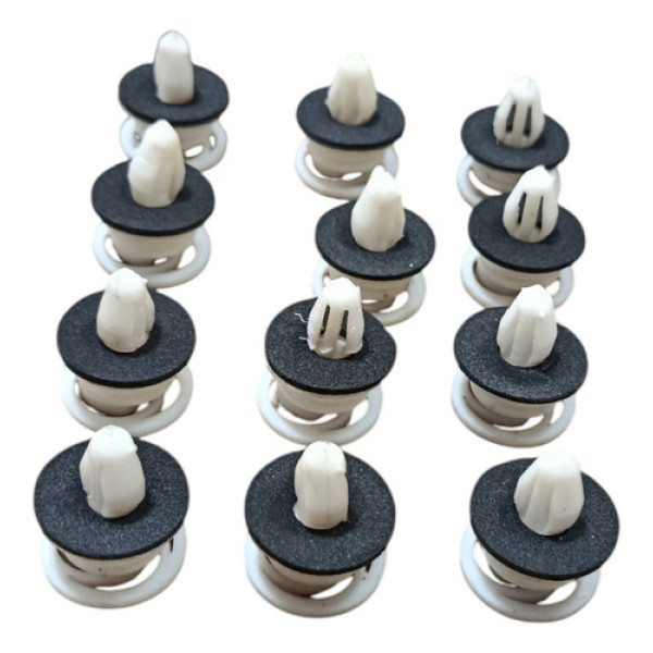 Kit Presilhas Fixação Forro Porta Coluna Cabine Vw 11180 Branco