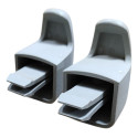 Par Suporte Porta Cabide Teto Original F250 F350 F4000 99/19