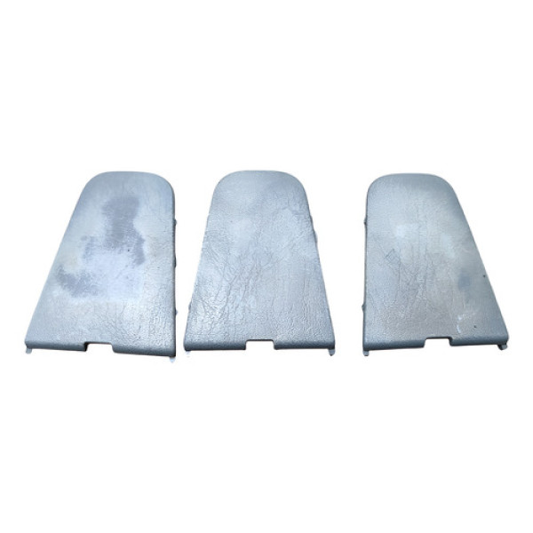 Kit 3 Acabamentos Tampa Parafuso Painel Capa F250 F350 Orig. Cinza