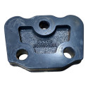 Placa Suporte Coxim Traseiro Motor Tector C/ Detalhe 