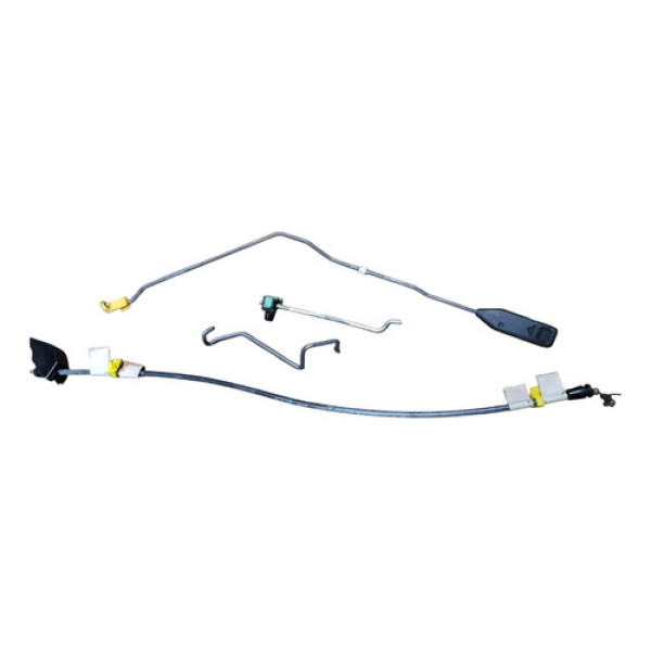 Kit Haste Cabo Tranca Interna Porta Le Caminhão Ford F4000  Prata