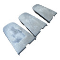 Kit 3 Acabamentos Tampa Parafuso Painel Capa F250 F350 Orig. Cinza